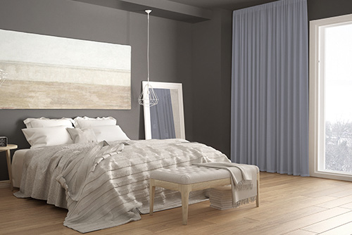 tkanina blackout grey405 sypialnia