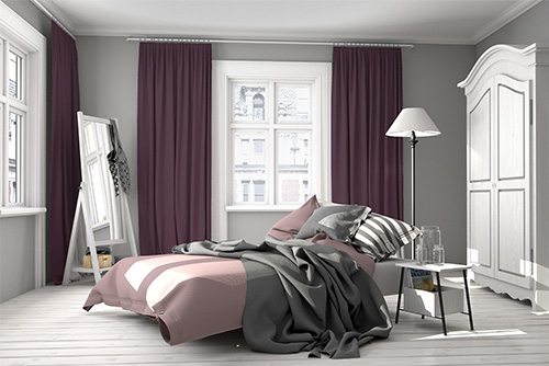 tkanina blackout purple452 zasłony